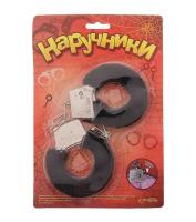 Наручники меховые черные 1 шт