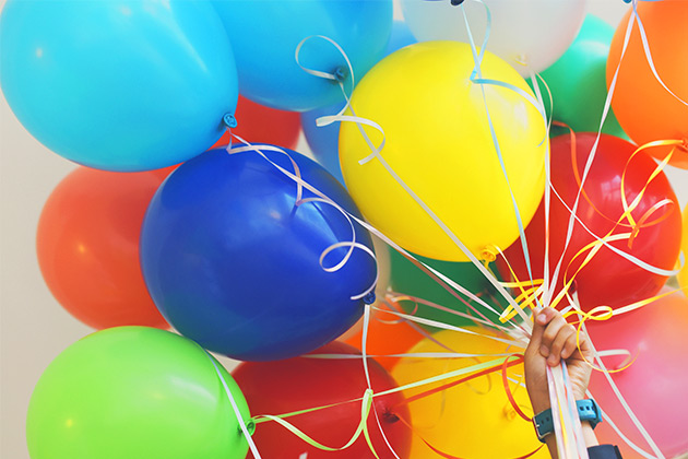 Наполнение шаров гелием Наполнение шаров гелием