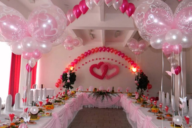 Оформление воздушными шарами Оформление воздушными шарами