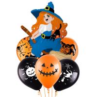 Букет Ведьма на метле 6 шт Букет Ведьма на метле 6 шт