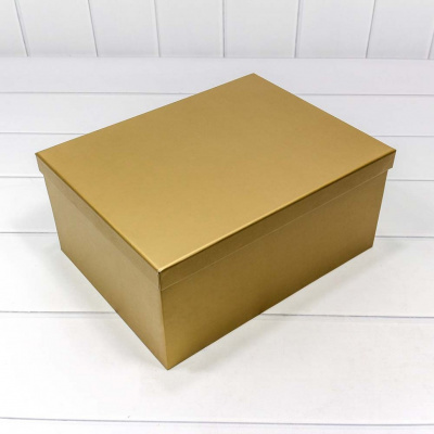 Коробка прямоуг Золото №5 24,3*17,6*10,5 см 1 шт