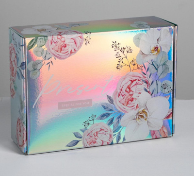 Коробка складная Презент 30,5*22*9,5 см 1 шт