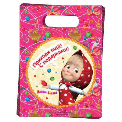 Пакет для подарков Машины сказки 29*19 см 6 шт