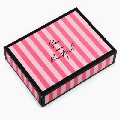 Коробка складная Ты красивая 20*15*5 см 1 шт