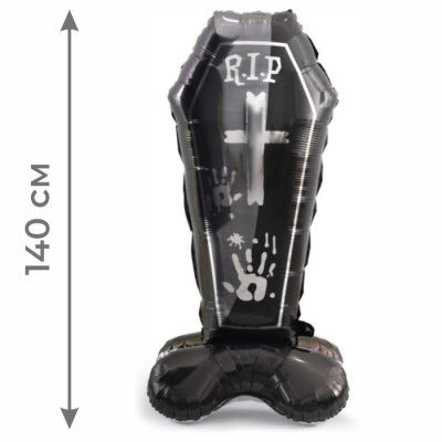 Шар фигура ходячая Надгробье надутая воздухом 1 шт