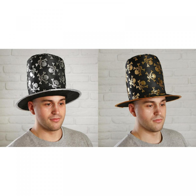 Шляпа Черепа микс 1 шт