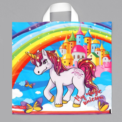 Пакет п/э Единорог 38*40 см 1 шт