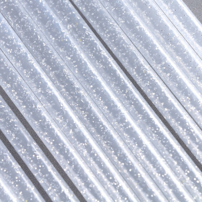 Трубочки для коктейля Блестки серебро 25 см 12 шт   Трубочки для коктейля Блестки серебро 25 см 12 шт