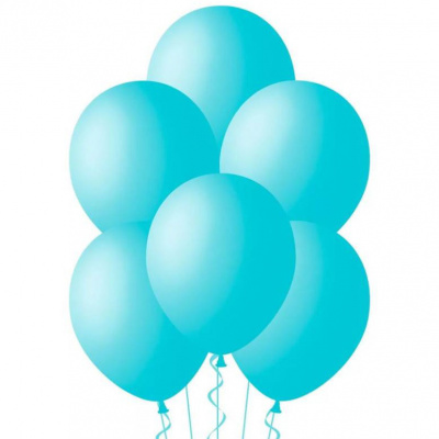 Букет Шары Пастель аквамарин 35 см 1 шт