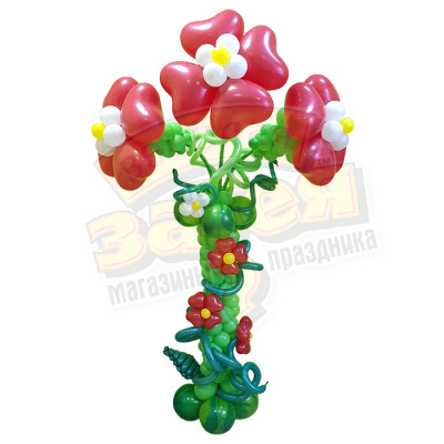 Стойка из шаров Маки