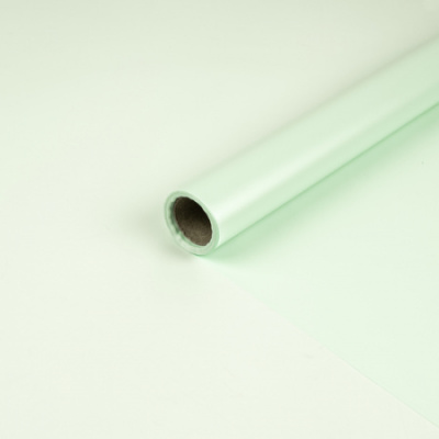 Пленка матовая перламутр Зеленое яблоко 58см*10м 1 шт  