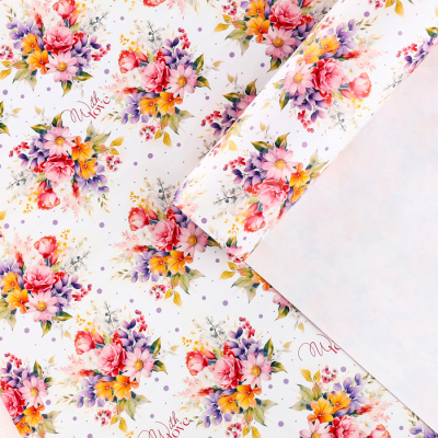 Бумага глянцевая With love 70*100 см 1 шт