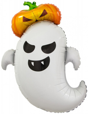 Шар фольга Фигура Привидение на Хэллоуин (FL)