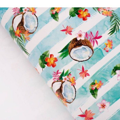 Бумага глянцевая Райское наслаждение 70*100 см 1 шт