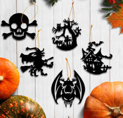 Подвеска Хэллоуин микс 1 шт Подвеска Хэллоуин микс 1 шт