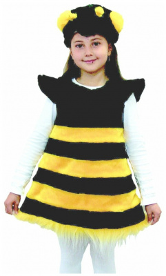Костюм Пчелка размер 28 (сарафан,шапочка) Батик