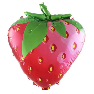 Шар фольга Фигура Клубника (ВЗ) Шар фольга Фигура Клубника (ВЗ)
