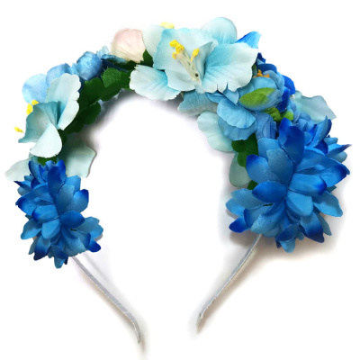 К Ободок Цветы микс 1 шт К Ободок Цветы микс 1 шт