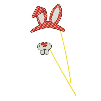 Фотобутафория гигант(шляпа,нос с зубами) 1 шт