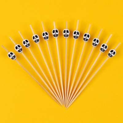 Шпажки Черепа 12 шт