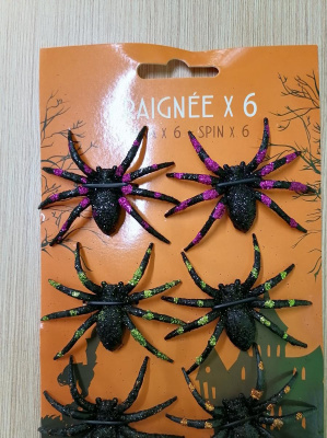 К Паук блеск ассорти 6 шт К Паук блеск ассорти 6 шт