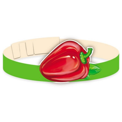 Маска - ободок картон Перец 1 шт