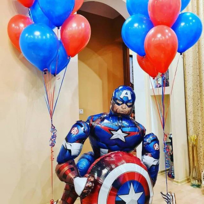 Фигура ходячая Мстители Капитан Америка 1 шт