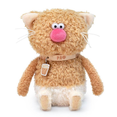 Мягкая игрушка Кофейный Кот Раф 16 см Мягкая игрушка Кофейный Кот Раф 16 см