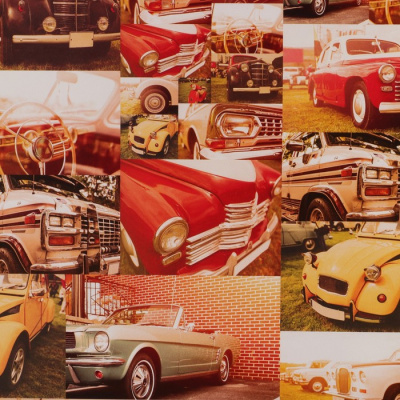 Бумага глянцевая Ретро 70*100 см 1 шт