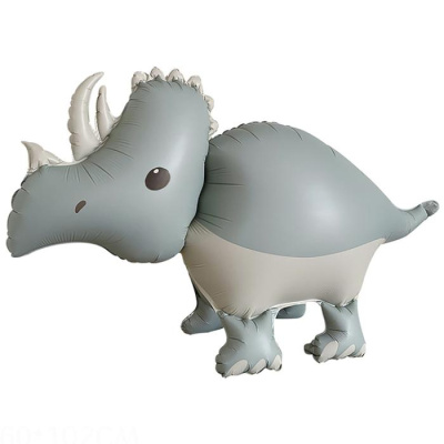 Шар фольга Фигура Динозавр голубой сатин (ВЗ) Шар фольга Фигура Динозавр голубой сатин (ВЗ)