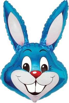 Шар фольга Фигура Кролик синий (FM)G36 Шар фольга Фигура Кролик синий (FM)G36