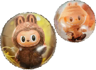 Шар Круг фольга 18" Плюшевые Эльфы (Fl)