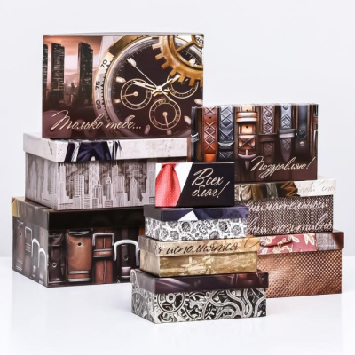 Коробка прямоуг Джентельмен №8 26*17,5*11 см 1 шт