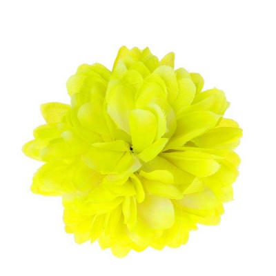 Зажим Георгин желтый 1 шт Зажим Георгин желтый 1 шт