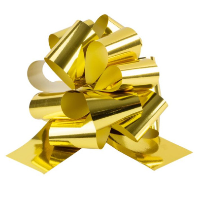 Бант-Шар Золото металл 21 см 1 шт Бант-Шар Золото металл 21 см 1 шт