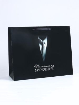 Пакет ламинат Настоящему мужчине 49*40*19 см 1 шт