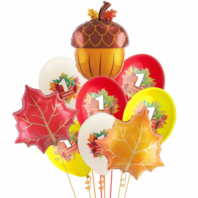 Букет 1 Сентября! Листья ассорти 9 шт