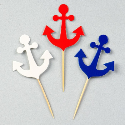 Шпажки Якорь 11 см 12 шт Шпажки Якорь 11 см 12 шт