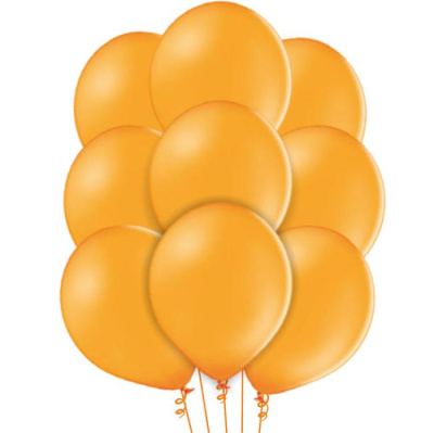 Букет из шаров Пастель оранжевый 9  шт Букет из шаров Пастель оранжевый 9  шт
