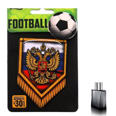 Ароматизатор Россия футбол бумажный 1 шт