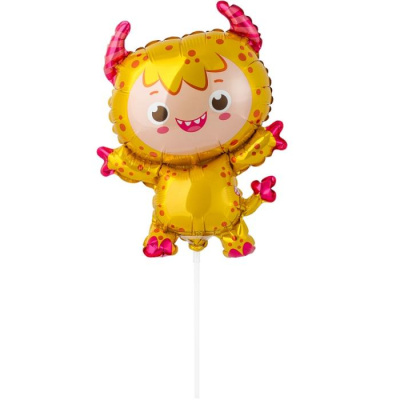 Шар Фигура Мини Монстрик желтый (FM)