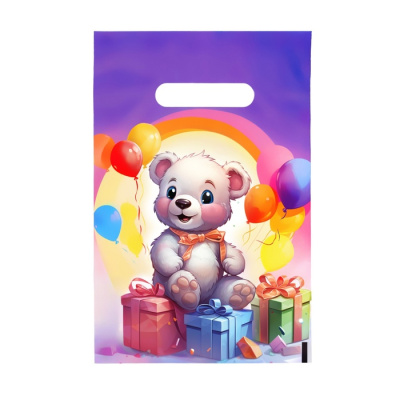 Пакет п/э Мишутка 20*30 см 1 шт