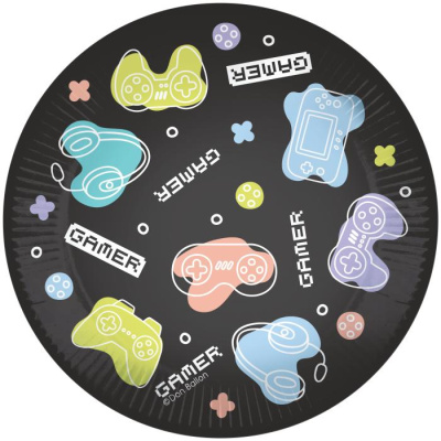 Тарелка ВВ Геймер 18 см 6 шт Тарелка ВВ Геймер 18 см 6 шт