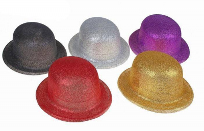 Шляпа пластик Овал с каемкой блеск 1 шт Шляпа пластик Овал с каемкой блеск 1 шт