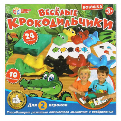 Игра Веселые крокодильчики 1 шт Игра Веселые крокодильчики 1 шт