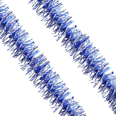 Мишура Синяя классика 2 м*6 см 1 шт Мишура Синяя классика 2 м*6 см 1 шт