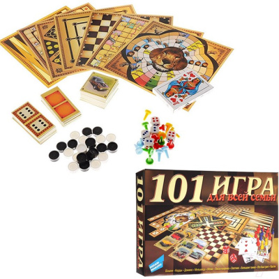 101 игра для всей семьи 6+ 1 шт 101 игра для всей семьи 6+ 1 шт