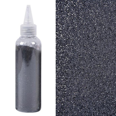 Глиттер черный 80 г