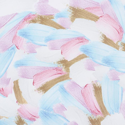 Бумага глянцевая Нежные мазки красок 70*100 см 1 шт