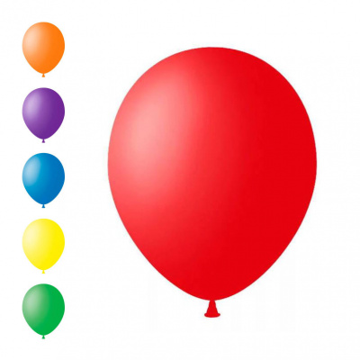 Шар 35 см Пастель без рисунка в ассортименте 1 шт